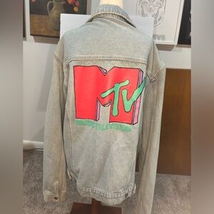 Urban Outfitters Divided MTV retro denim jacket